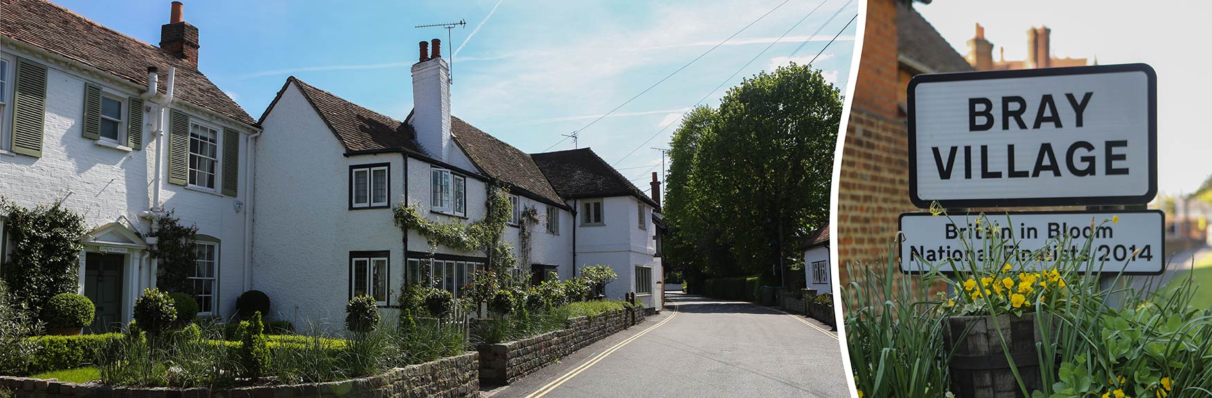 Bray Cottages, Berkshire Bray Village and the Surrounding Area